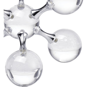 Crystal Chrome Bookends Set of 2