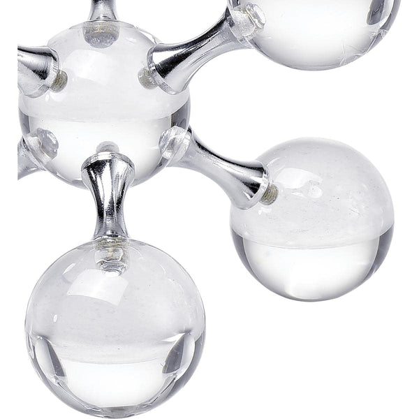 Crystal Chrome Bookends Set of 2