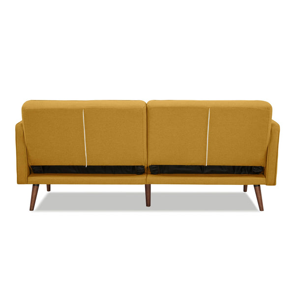 Convertible Sofa Bed with Adjustable Back – 76" Wide Sleeper Sofa