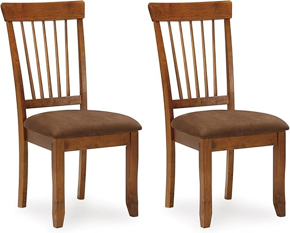 Spindle Back Dining Chairs, Set of 2