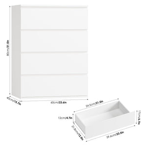 4-Drawer Dresser – Small Chest of Drawers