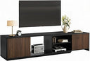 Extendable TV Stand for TVs up to 90 Inches with Storage Cabinets