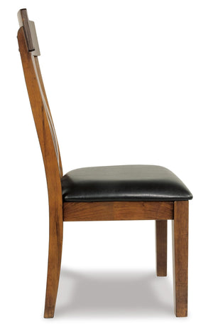 Rake Back Upholstered Dining Chair, Set of 2