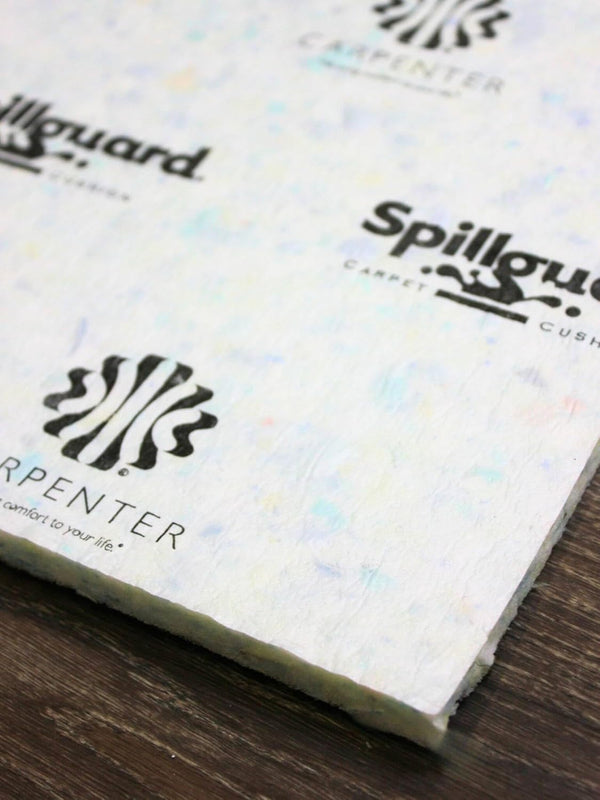 Memory Foam Rug Pad 9x12 Half Inch Thick with Spillguard Moisture Barrier