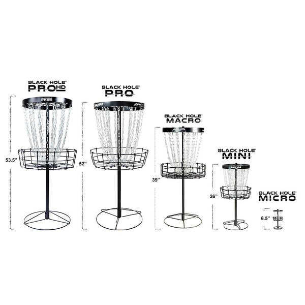 Portable Disc Golf Basket with 24 Heavy-Duty Chains