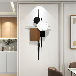 Large Metal Wall Art 3D Sculpture Handmade Wall Decor
