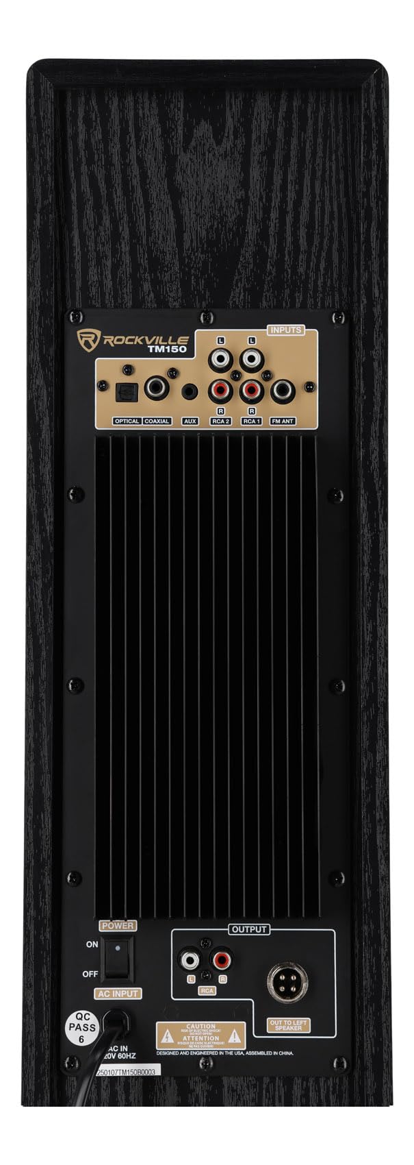 Powered Home Theater Tower Speaker System with 10" Subwoofers & Karaoke