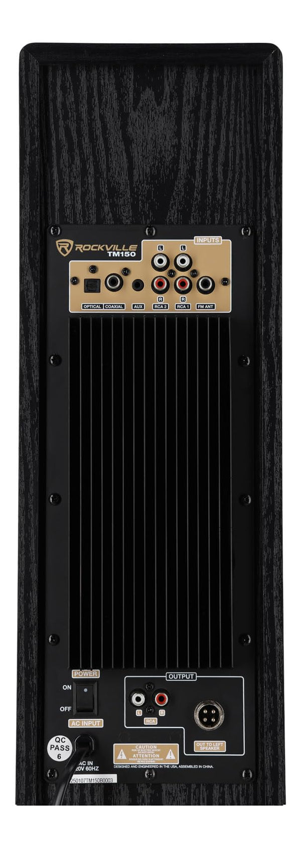 Powered Home Theater Tower Speaker System with 10" Subwoofers & Karaoke