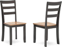 Cottage Ladderback Dining Chair Set of 2