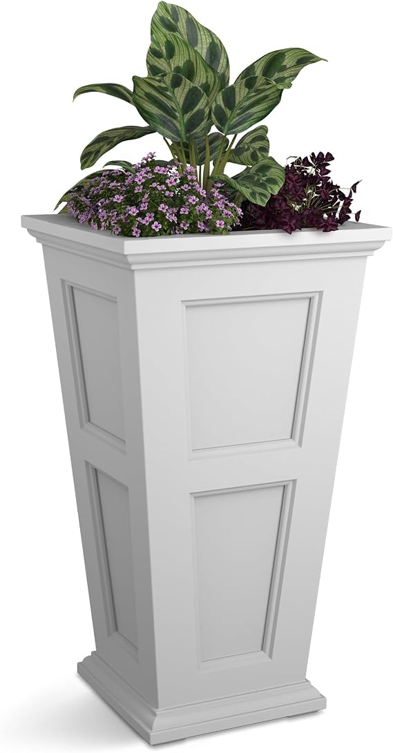 40-Inch Tall Outdoor Planter Pot