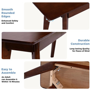 47-Inch Solid Oak Wood Dining Bench