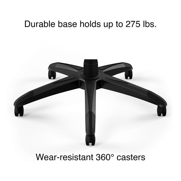 Ergonomic Gaming Chair – Adjustable Height, Swivel, Bonded Leather