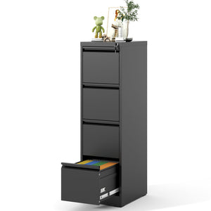 Metal Filing Cabinet with Lock – 2, 3, 4 & 5 Drawer Options