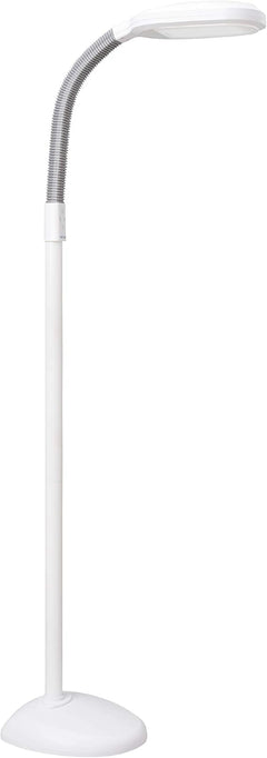 Full Spectrum LED Gooseneck Floor Lamp with Adjustable Brightness