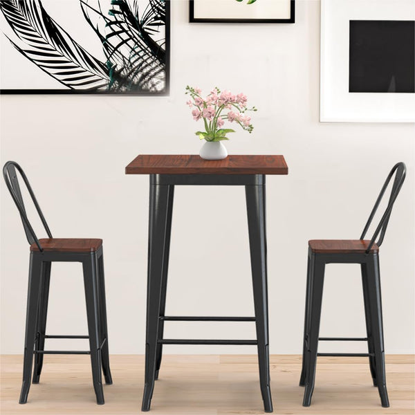 3-Piece Bar Table and Chairs Set