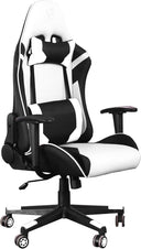 Ergonomic Gaming Chair with Massage Lumbar Support & Adjustable Headrest