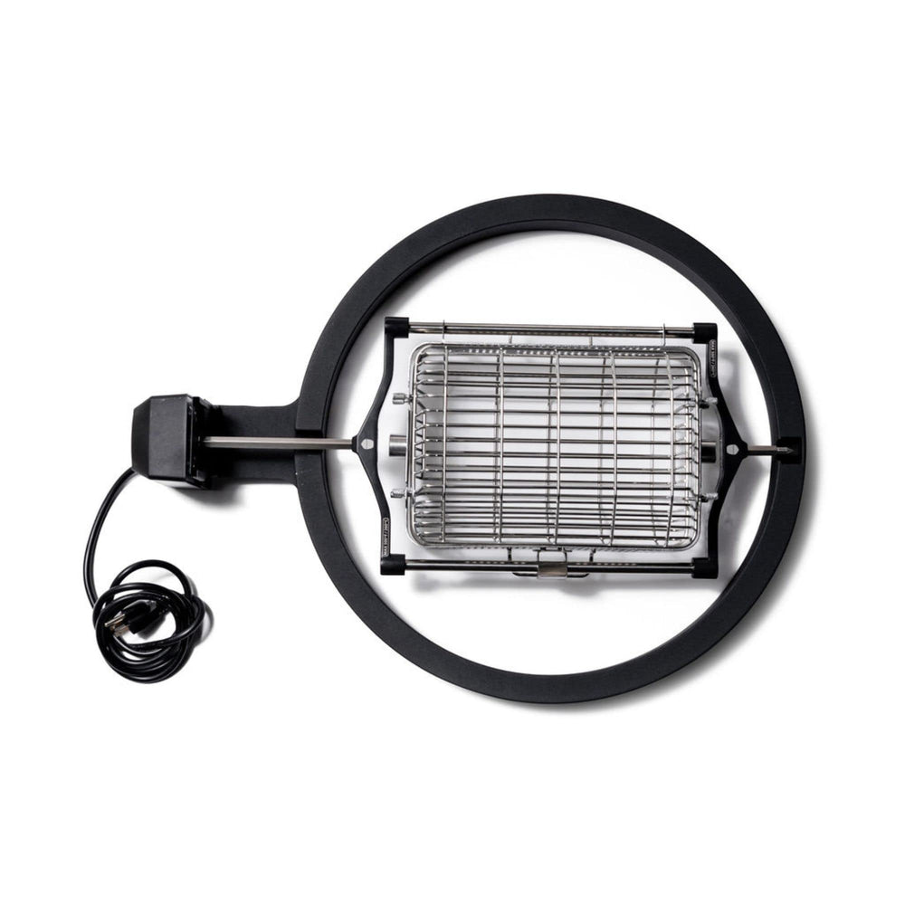 Rotisserie Basket Accessory Kit for Ceramic Grill and Smoker