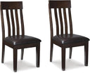 Rake Back Upholstered Dining Chair, Set of 2