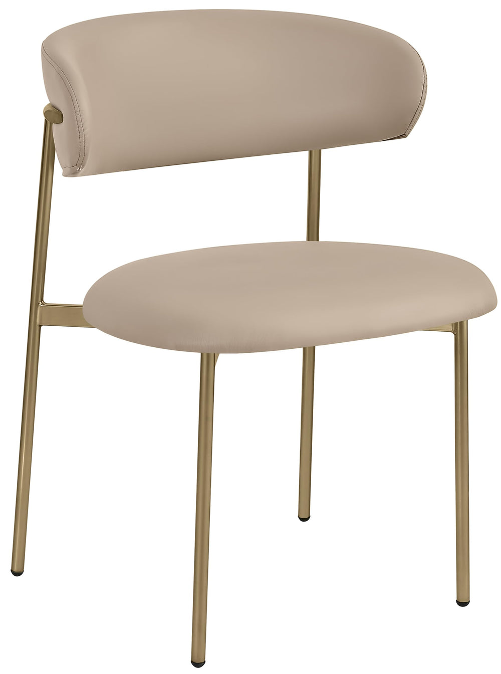 Vegan Leather Dining Chair Set of 2