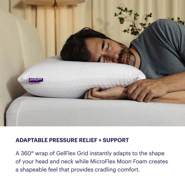 GelFlex Grid Adjustable Bed Pillow