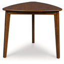 Triangle Dining Table, Mid-Century Modern, Seats 3