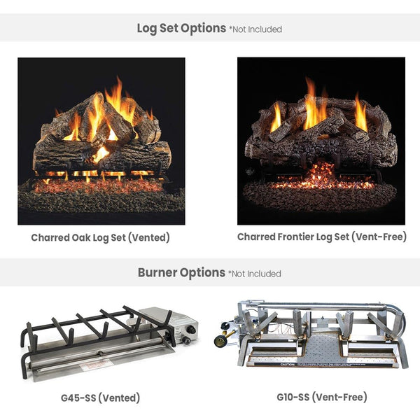 Contractor's Model Outdoor Gas Fireplace