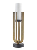 Brushed Bronze Accent Table Lamp
