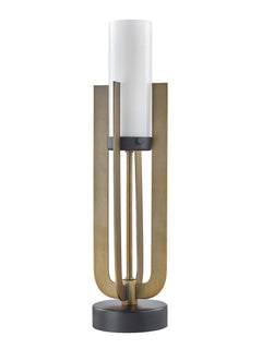 Brushed Bronze Accent Table Lamp