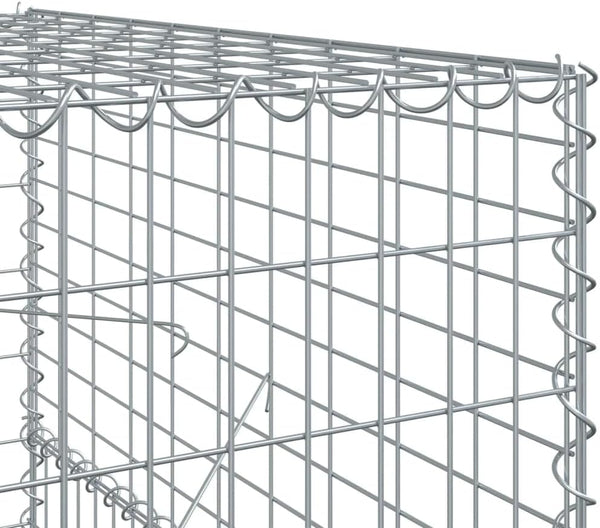 Galvanized Gabion Basket Raised Garden Bed & Retaining Wall