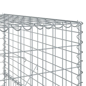 Galvanized Gabion Basket Raised Garden Bed & Retaining Wall