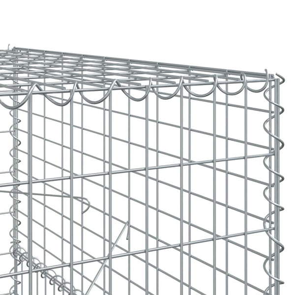Galvanized Gabion Basket Raised Garden Bed & Retaining Wall