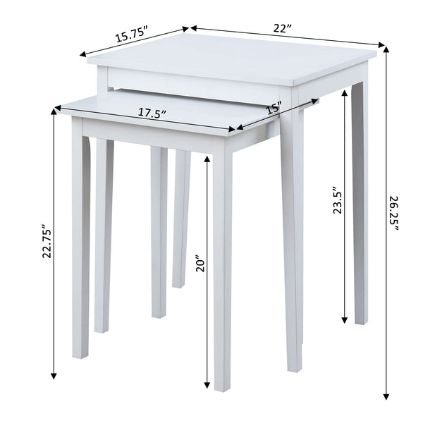 Nesting End Tables, Set of 2