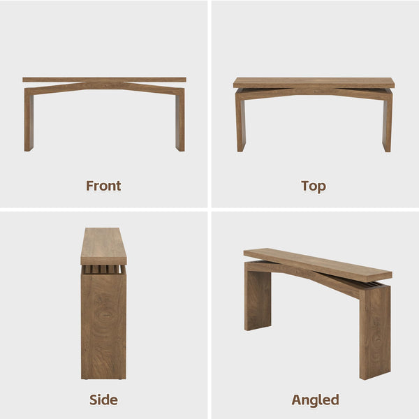63-Inch Farmhouse Console Table