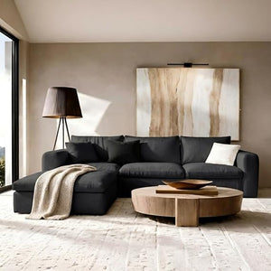 Oversized Modular L-Shaped Sectional Sofa