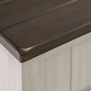Farmhouse Lift-Top Coffee Table with Drawers & Casters