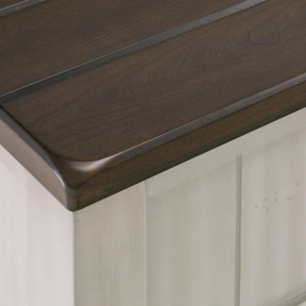 Farmhouse Lift-Top Coffee Table with Drawers & Casters