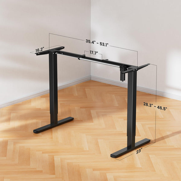Electric Standing Desk Frame – Height Adjustable Sit Stand Legs