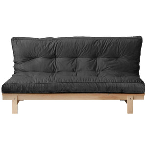 Full Size Futon Mattress 6 Inch – Flannel Floor Foldable Sofa Bed