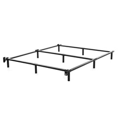 Heavy Duty Metal Bed Frame with 9-Leg Support — Queen & King