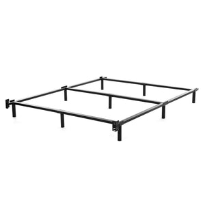 Heavy Duty Metal Bed Frame with 9-Leg Support — Queen & King