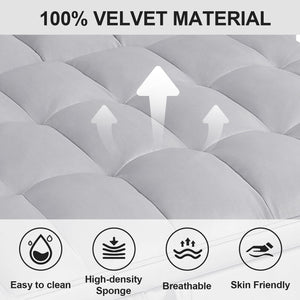 Convertible Sofa Bed with Adjustable Backrest & Side Pockets
