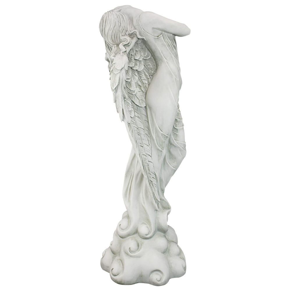 Ascending Angel Garden Statue – Resin Outdoor & Indoor Sculpture