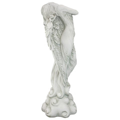 Ascending Angel Garden Statue – Resin Outdoor & Indoor Sculpture