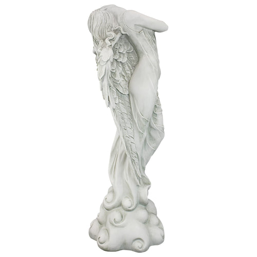 Ascending Angel Garden Statue – Resin Outdoor & Indoor Sculpture