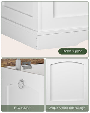 Storage Chest Bench with Lift Lid and Safety Hinge