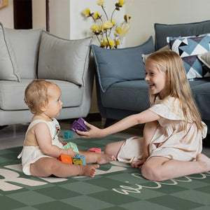 Personalized Kids Name Monogram Rug – Custom Non-Slip Area Rug