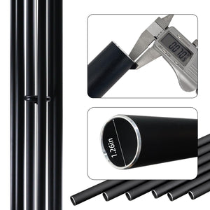74 Inch Extra Large Outdoor Wind Chimes – Deep Tone Aluminum