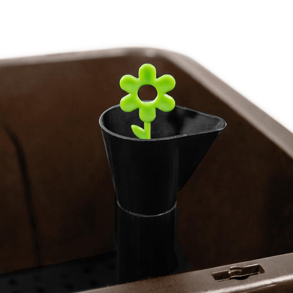 Elevated Raised Garden Bed with Self-Watering Planter & Grow Dome
