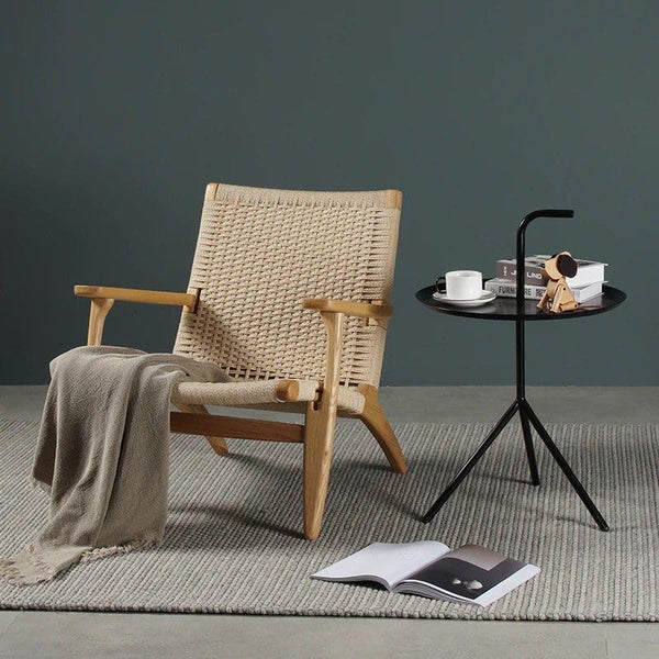 Teak Wood Midcentury Club Lounge Chair