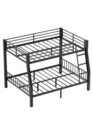 Full XL Over Queen Bunk Bed – Heavy Duty Metal Frame